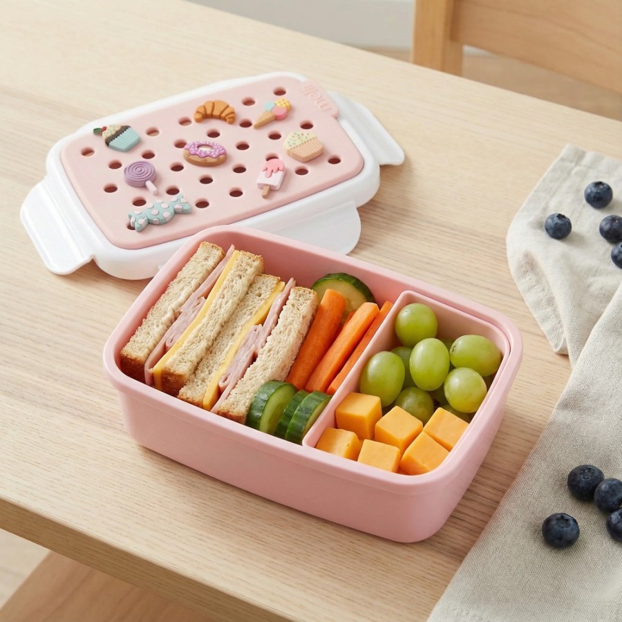 Melii – Bento Φαγητοδοχείο Με Charms Μωβ