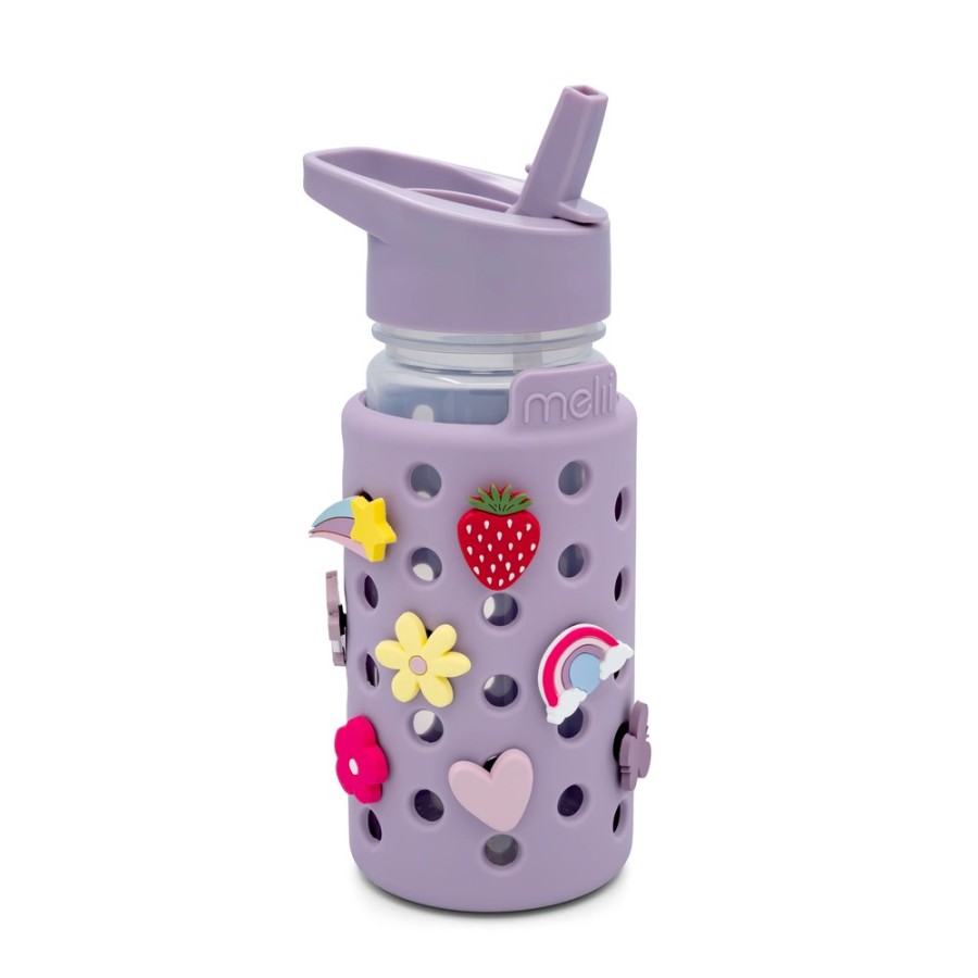 Melii – Παγούρι Με Charms Μωβ 450Ml