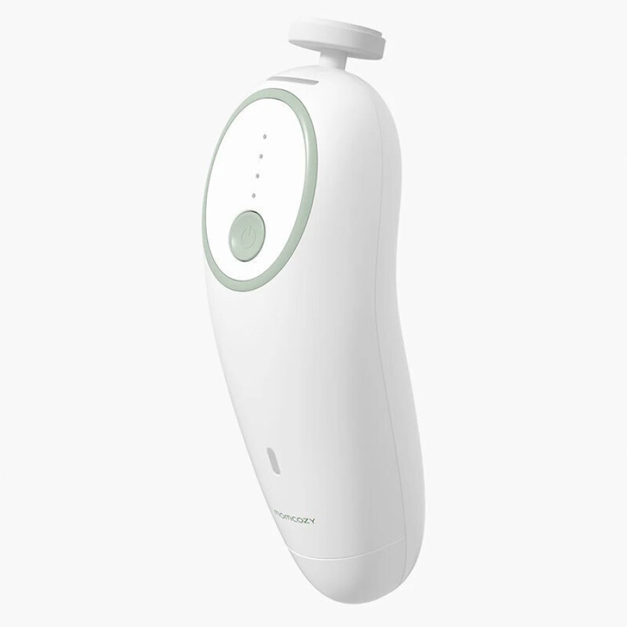 Momcozy Ηλεκτρική Λίμα Νυχιών Μωρού Low Noise με LED Φως, 4 Ταχύτητες & USB-C