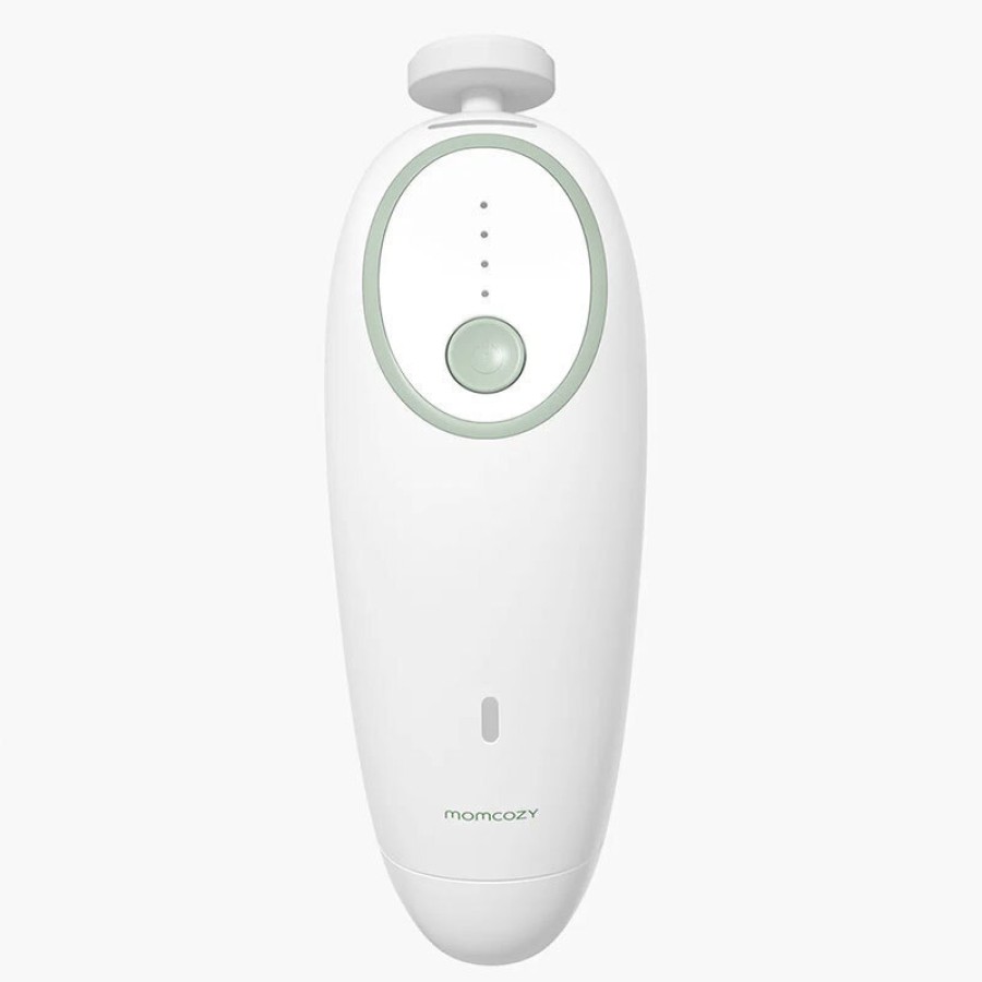 Momcozy Ηλεκτρική Λίμα Νυχιών Μωρού Low Noise με LED Φως, 4 Ταχύτητες & USB-C