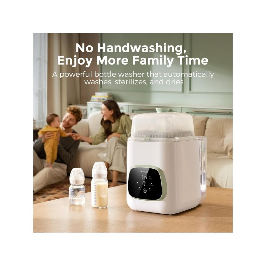 Momcozy KleanPal Pro Πλυντήριο Μπιμπερό & Αποστειρωτής 4 Μπιμπερό