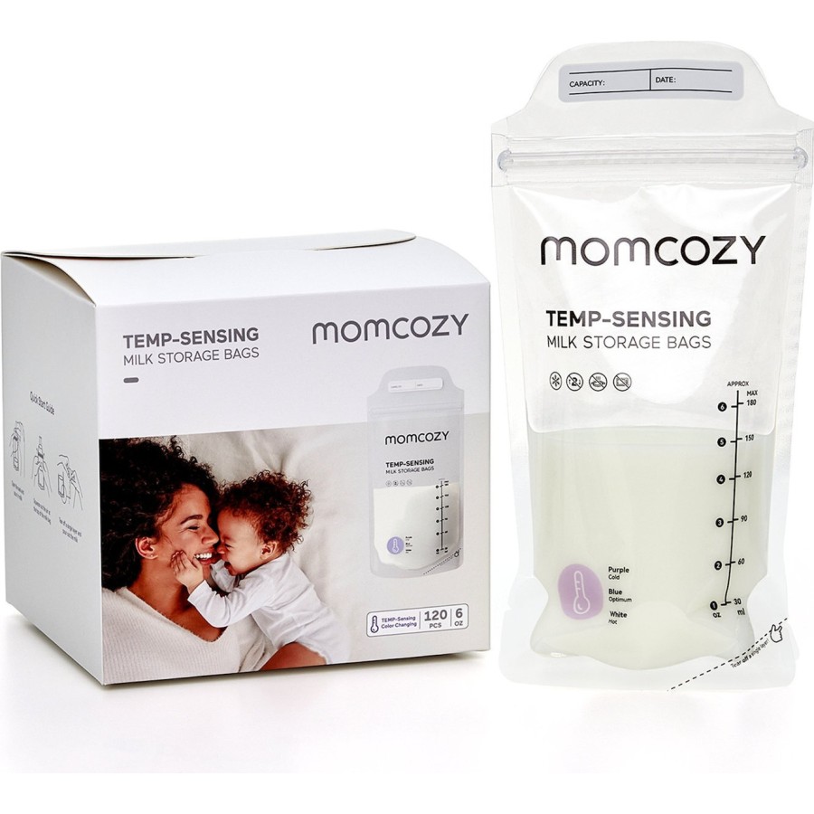 Momcozy Σακουλάκια Αποθήκευσης Μητρικού Γάλακτος 180ml – 120τμχ