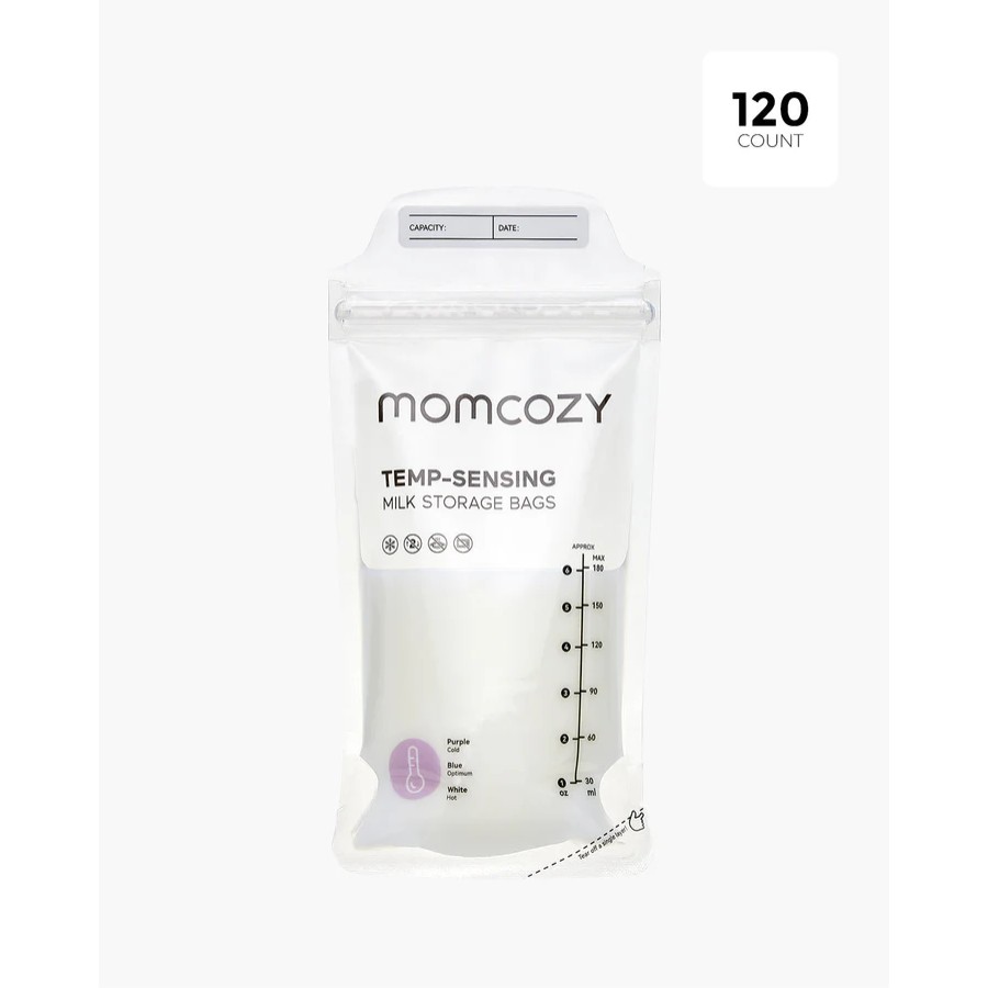 Momcozy Σακουλάκια Αποθήκευσης Μητρικού Γάλακτος 180ml – 120τμχ