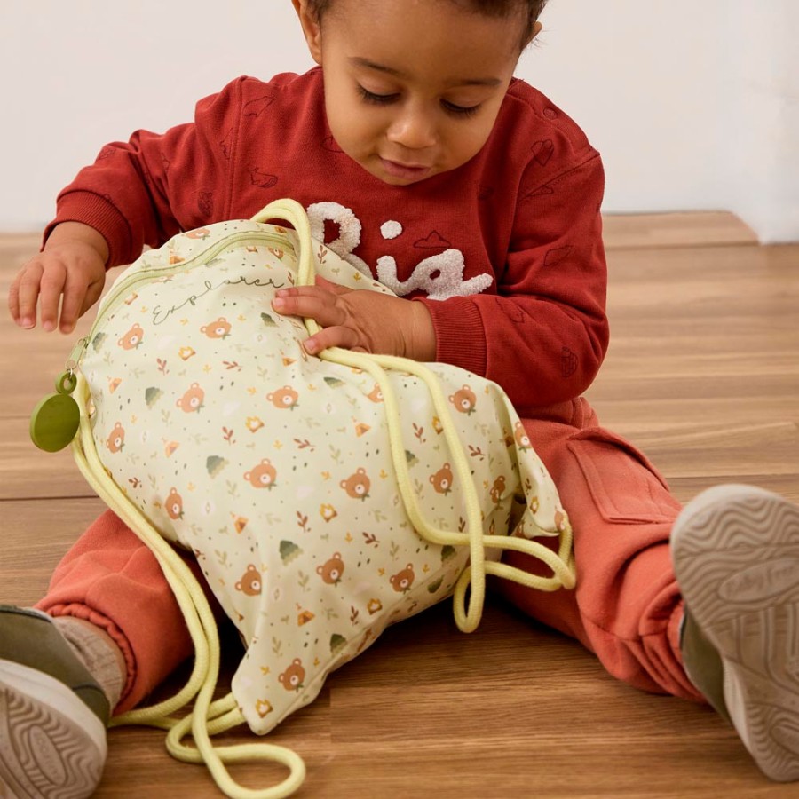 Miniland Παιδικο Σακιδιο Πλατης Με Κορδονια Kiddie Sack Explorer