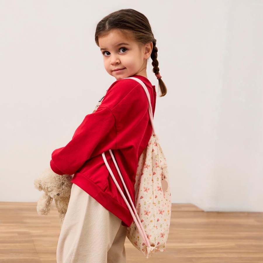 Miniland Kiddie Sack Butterfly Παιδικό Σακίδιο Πλάτης- Κολυμβητηρίου, με Κορδόνια Αδιάβροχο
