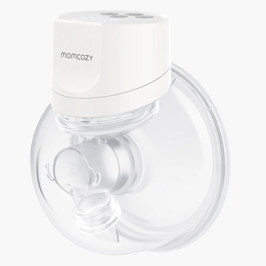 Momcozy S12 Pro Wearable Hands-Free Ηλεκτρικό Θήλαστρο Μονό Λευκό