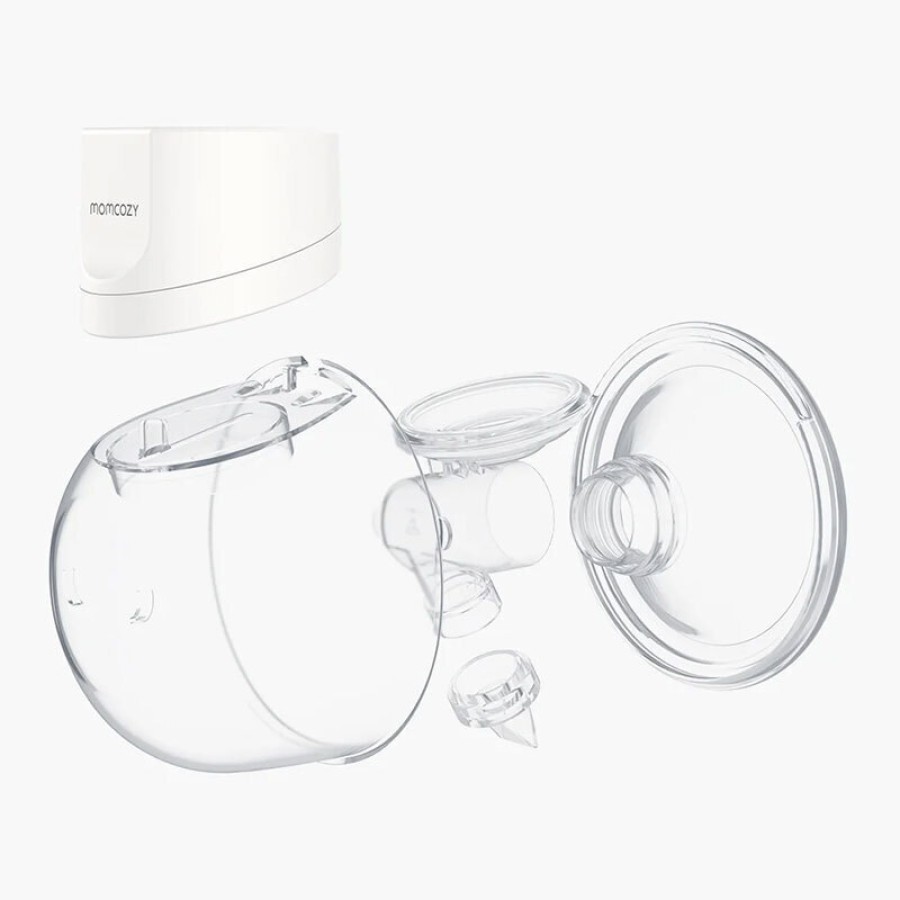 Momcozy S12 Pro Wearable Hands-Free Ηλεκτρικό Θήλαστρο Μονό Λευκό