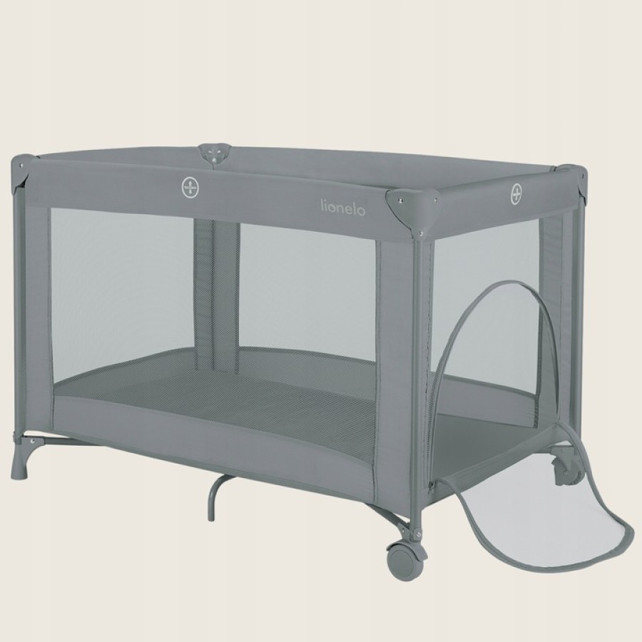 Lionelo Amelie Παρκοκρέβατο 1 Επιπέδoυ Gray Concrete