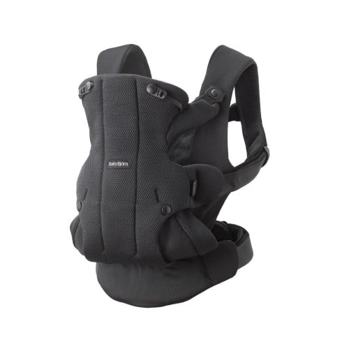 BabyBjörn Hold Μάρσιπος Μωρού Ergonomic Mesh Μαύρο – 0–18m, 3,2–13,5kg