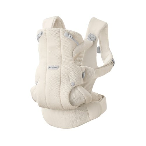 BabyBjörn Hold Μάρσιπος Μωρού Ergonomic Mesh Cream – 0–18m, 3,2–13,5kg