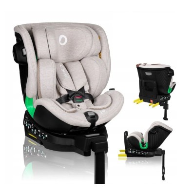 Lionelo Harmony i-Size κάθισμα αυτοκινήτου 40-150 cm isofix Beige Sand Bamboo