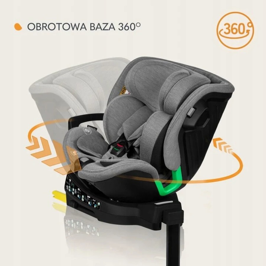 Lionelo Harmony i-Size κάθισμα αυτοκινήτου 40-150 cm isofix Beige Sand Bamboo