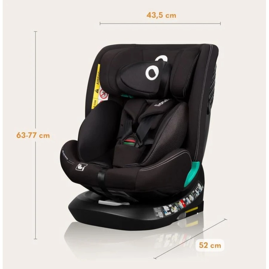 Lionelo Bastian One i-size Κάθισμα Αυτοκινήτου 40-150cm Olive Green