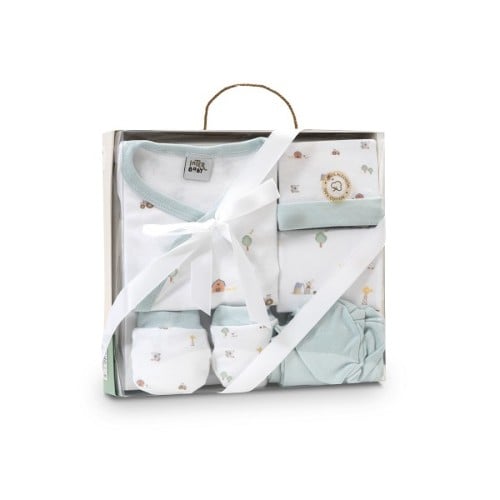Interbaby Granja Koala Σετ Δώρου 5 τμχ (0-6 μηνών) Green