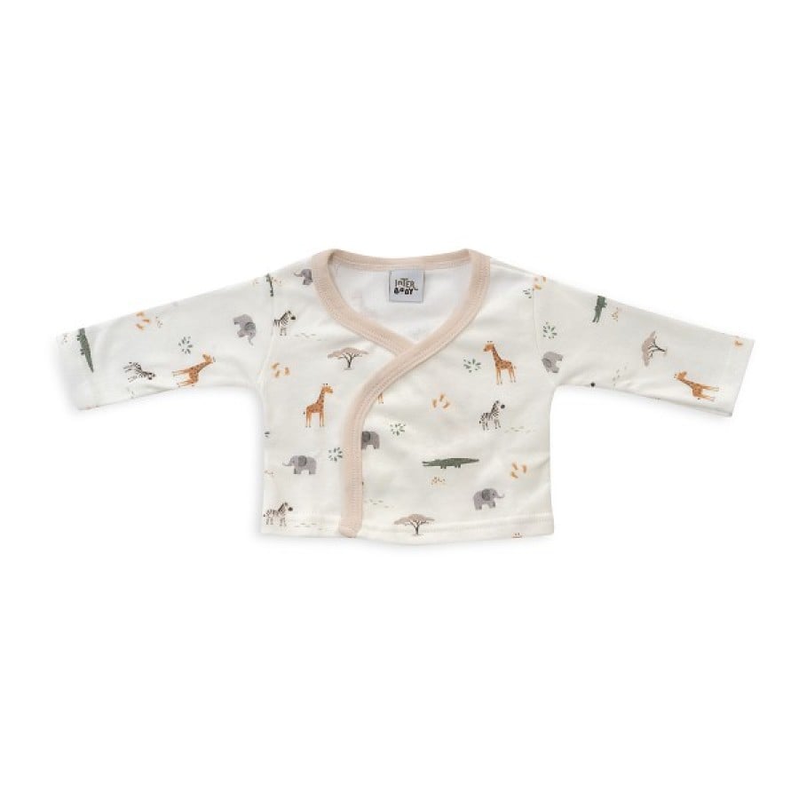 Interbaby Savana Σετ Δώρου Νεογέννητου 5τμχ 0-6 Μηνών 100% Βαμβάκι Beige SET73-05