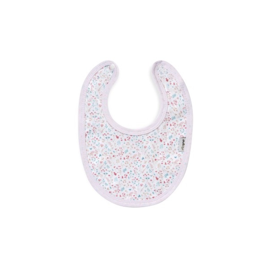 Interbaby Petalos Flores Σετ Δώρου Νεογέννητου 5τμχ 0-6 Μηνών 100% Βαμβάκι Ροζ SET74-02