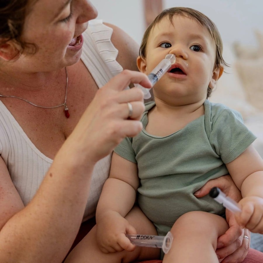bbluv MiniCare Σετ Περιποίησης Μωρού 5 σε 1 με Ηλεκτρική Λίμα & Θερμόμετρο 0m+