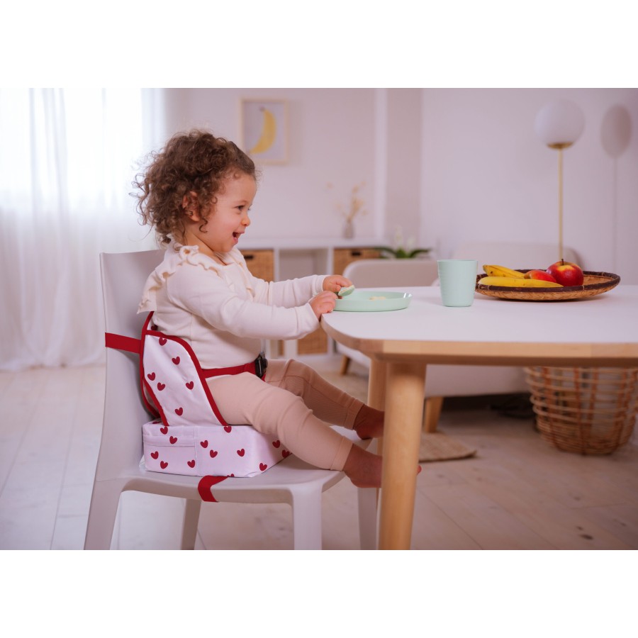 Baby To Love Easy Up Little Hearts Booster Φαγητού Καρέκλας 6-36m έως 15kg