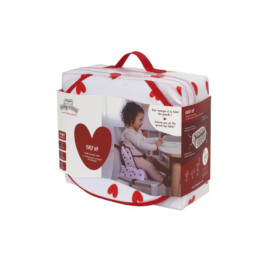 Baby To Love Easy Up Little Hearts Booster Φαγητού Καρέκλας 6-36m έως 15kg