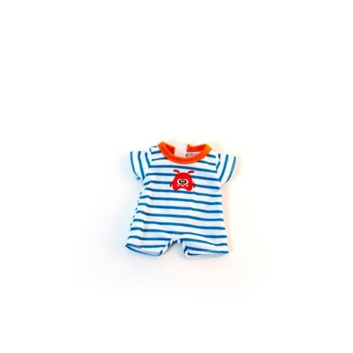 Miniland Warm Weather Stripes Σετ Ρούχων & Πιτζάμες για Κούκλα 21cm