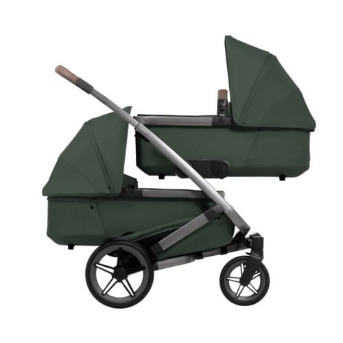 Joolz Geo5 παιδικό καρότσι για δίδυμα | Forest green
