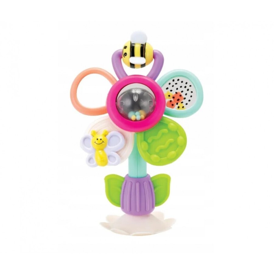 Infantino Παιχνίδι Δραστηριοτήτων με Βεντούζα Stay & Play Funflower