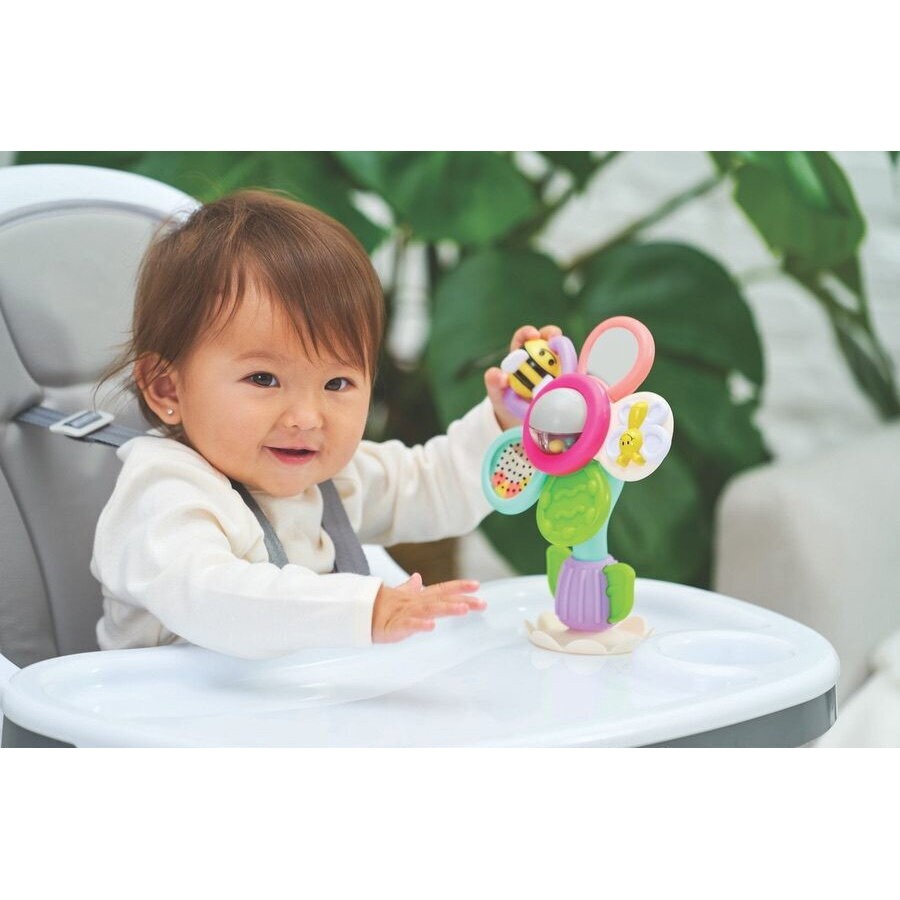 Infantino Παιχνίδι Δραστηριοτήτων με Βεντούζα Stay & Play Funflower