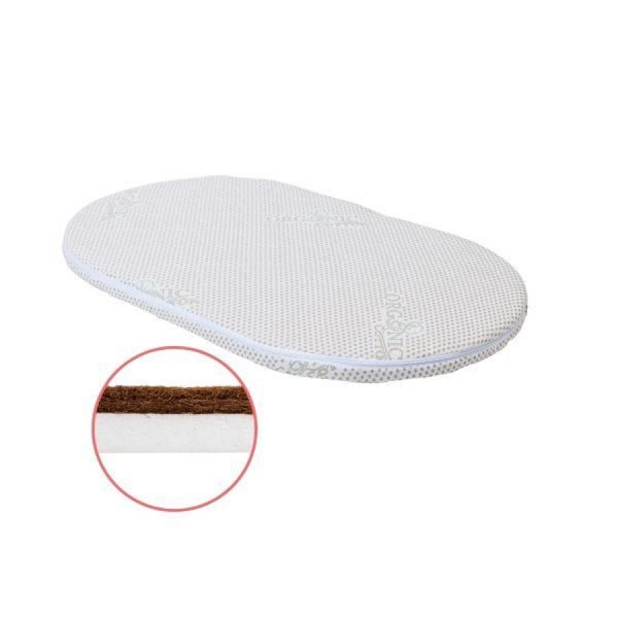 Ingvart Midi Βρεφικό Στρώμα Smart Bed 40% Κοκοφοίνικα 60% Λάτεξ Round 72x120εκ.