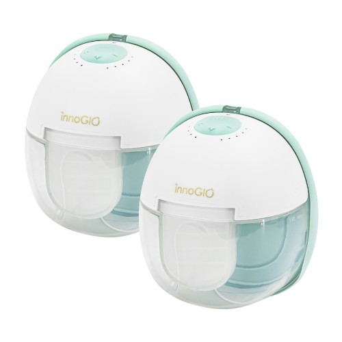 Innogio Διπλό Φορητό Θήλαστρο Θερμαινόμενο Gio Premium Warm Double, GIO361