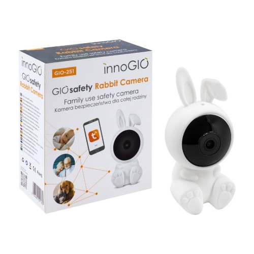 InnoGio Ενδοεπικοινωνία WI-FI Κάμερα GioSafety Rabbit