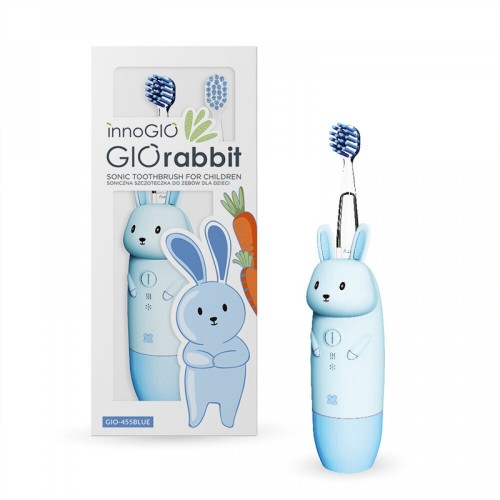 InnoGio Sonic Παιδική Ηλεκτρική Οδοντόβουρτσα GioRabbit Blue