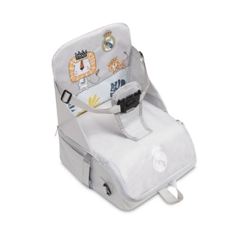 Interbaby Real Madrid Booster Φορητό Κάθισμα Φαγητού Grey