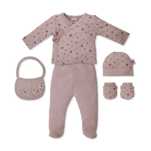 Interbaby Duendes Del Polvo Βρεφικό Σετ Δώρου από Οικολογικό Βαμβάκι με Ρούχα & Αξεσουάρ 0-6 μηνών