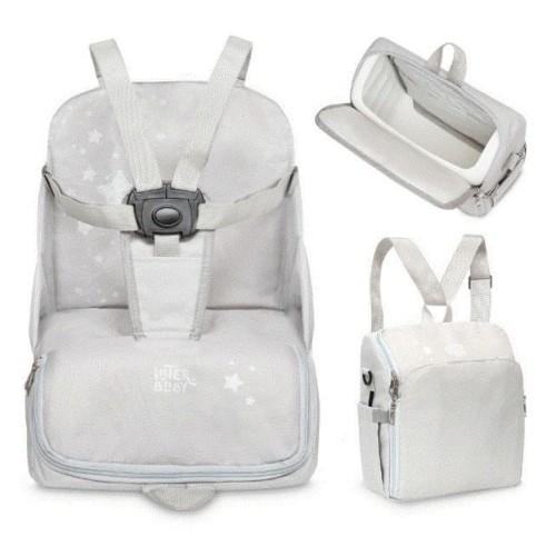 Interbaby Estrellas Booster Φορητό Κάθισμα Φαγητού Grey