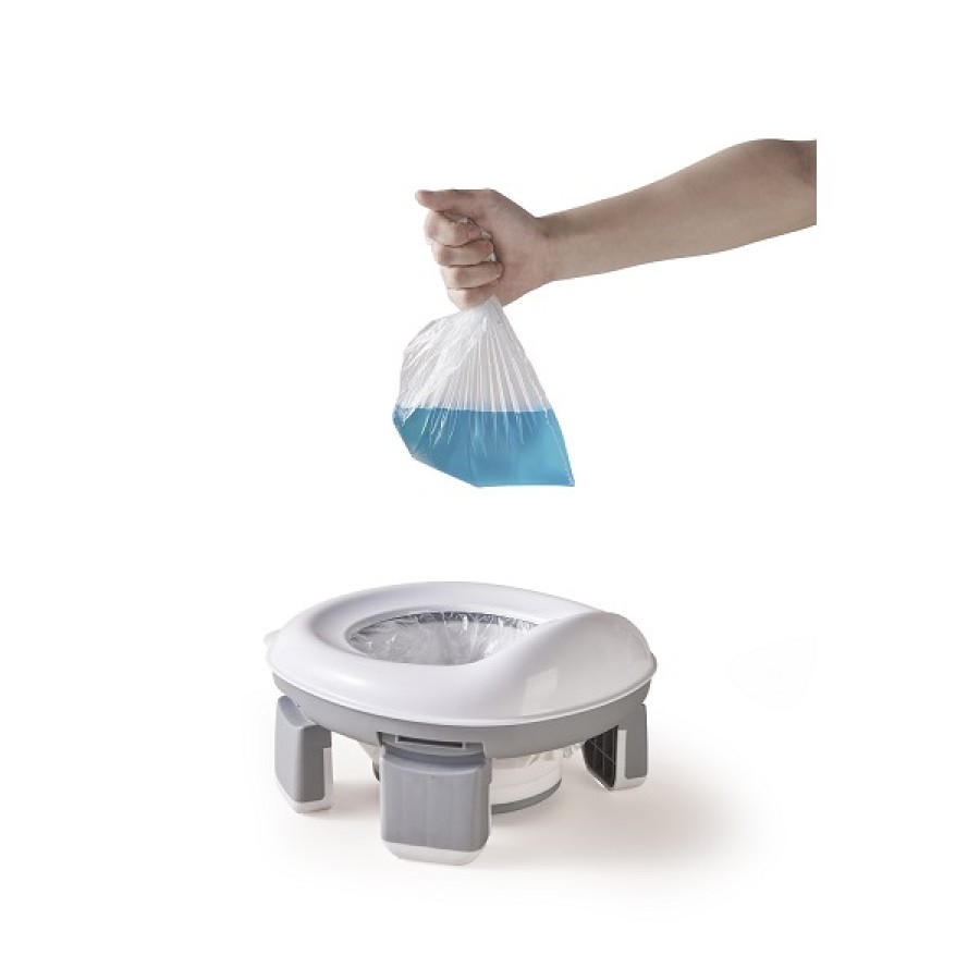 Interbaby Γιο-γιο και Παιδικό Κάθισμα Τουαλέτας White-Grey