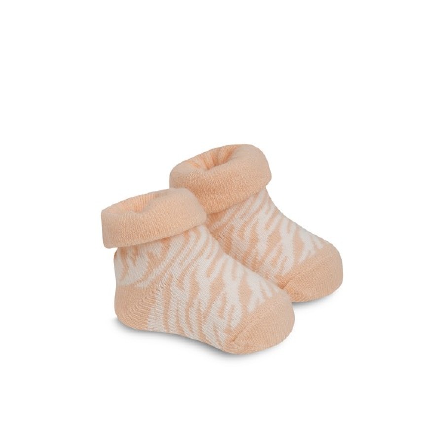 Interbaby Σετ Δώρου Ζέβρα με Πανάκι Αγκαλιάς 4τμχ. White-Pink 0-6 μηνών