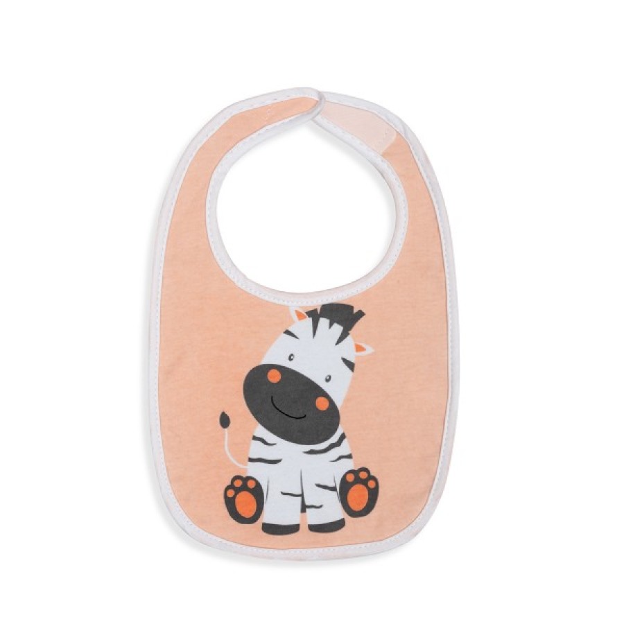 Interbaby Σετ Δώρου Ζέβρα με Πανάκι Αγκαλιάς 4τμχ. White-Pink 0-6 μηνών