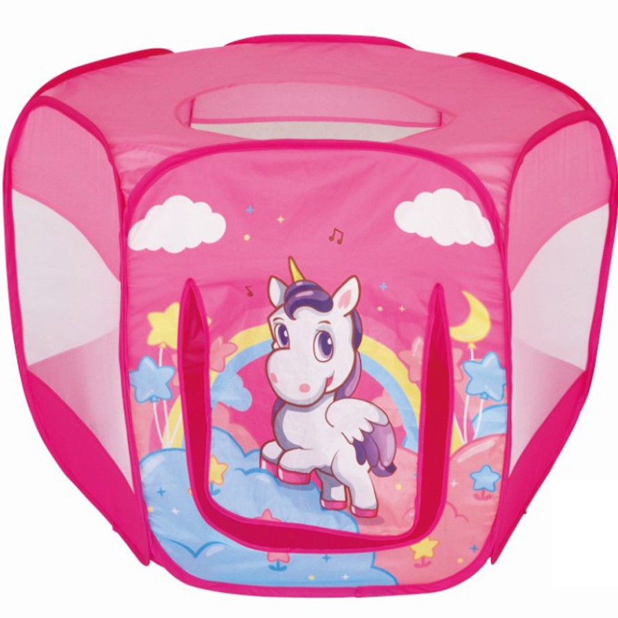 iPlay Μπαλοπισίνα Pop Up με 100 Μπαλάκια Unicorn Balls Pit