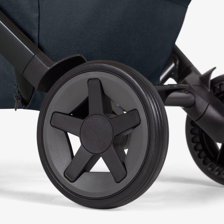 Joolz Aer² Dark Navy Blue – Ultra Compact Καρότσι Ταξιδιού 6.5kg | One Hand Fold | Από Νεογέννητο | Δώρο Μπάρα & Ποτηροθήκη