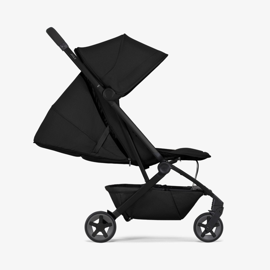 Joolz Aer² Dark Space Black – Ultra Compact Καρότσι Ταξιδιού 6.5kg | One Hand Fold | Από Νεογέννητο | Δώρο Μπάρα & Ποτηροθήκη