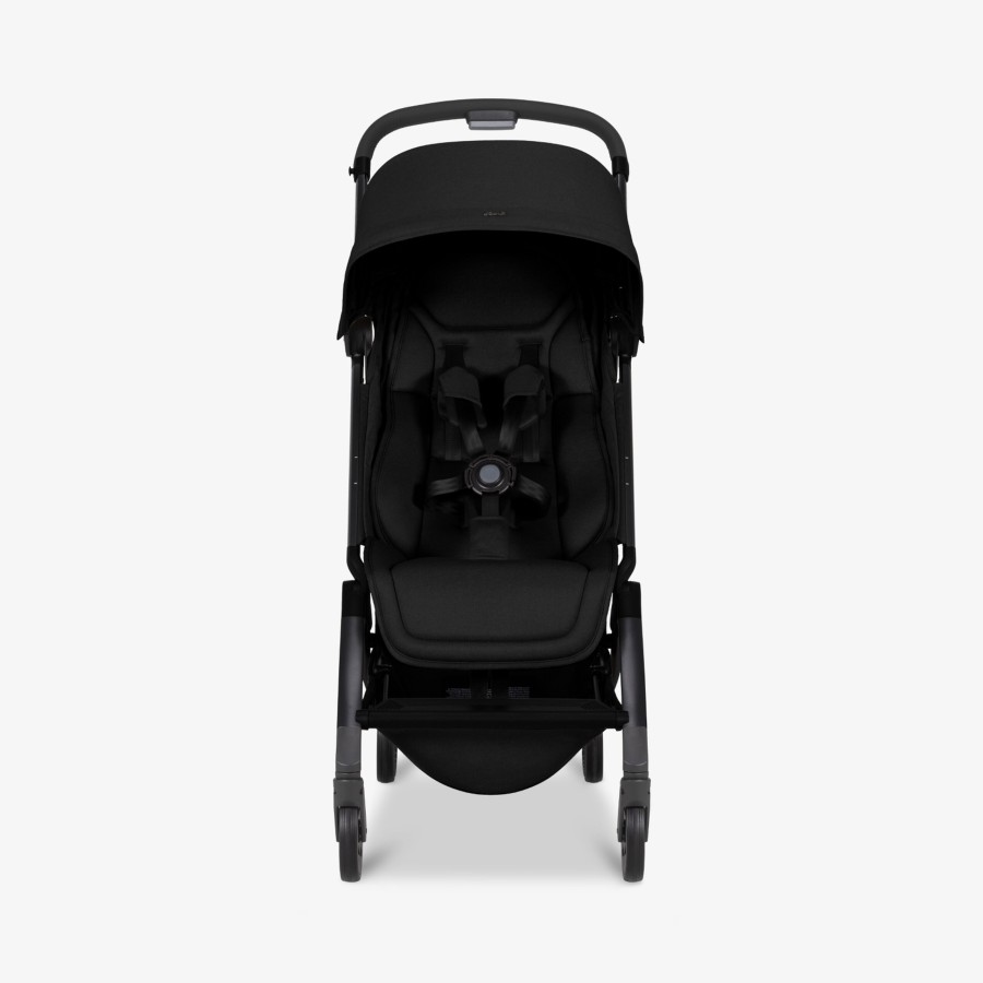 Joolz Aer² Dark Space Black – Ultra Compact Καρότσι Ταξιδιού 6.5kg | One Hand Fold | Από Νεογέννητο | Δώρο Μπάρα & Ποτηροθήκη