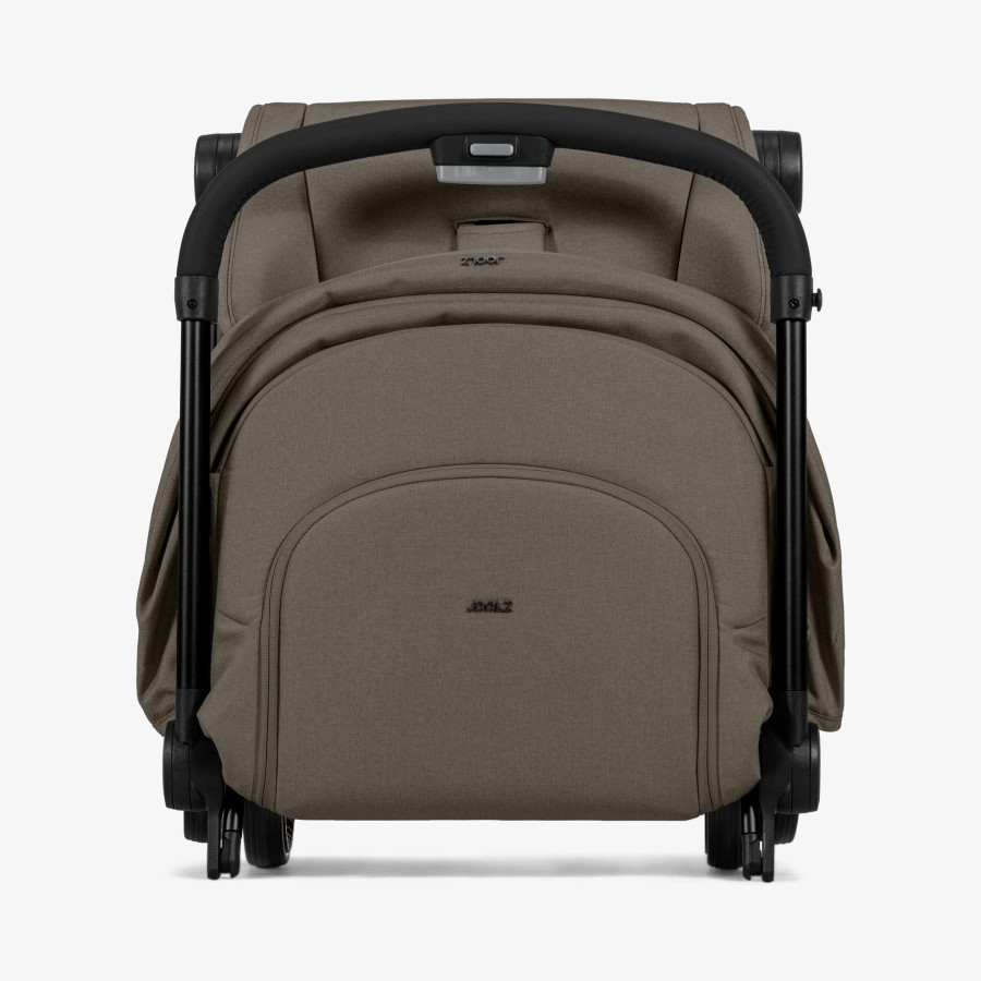 Joolz Aer² Dark Hayzen Brown– Ultra Compact Καρότσι Ταξιδιού 6.5kg | One Hand Fold | Από Νεογέννητο | Δώρο Μπάρα & Ποτηροθήκη