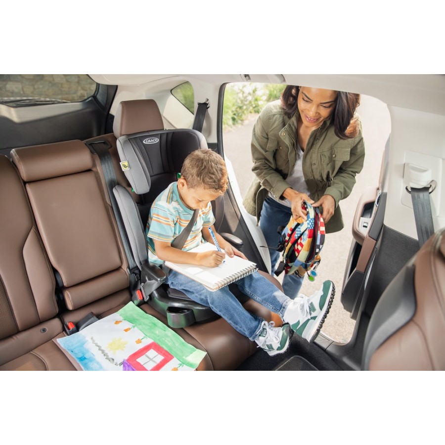 Παιδικό Κάθισμα Αυτοκινήτου GRACO Junior Maxi i-Size R129 Iron 100-150cm (15-36 κιλά)
