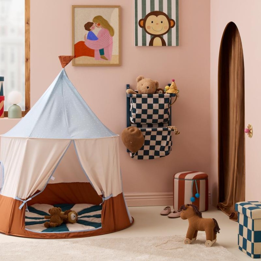 Παιδική Σκηνή Σετ Kids Concept Circus Μπλε 115x115x120εκ.