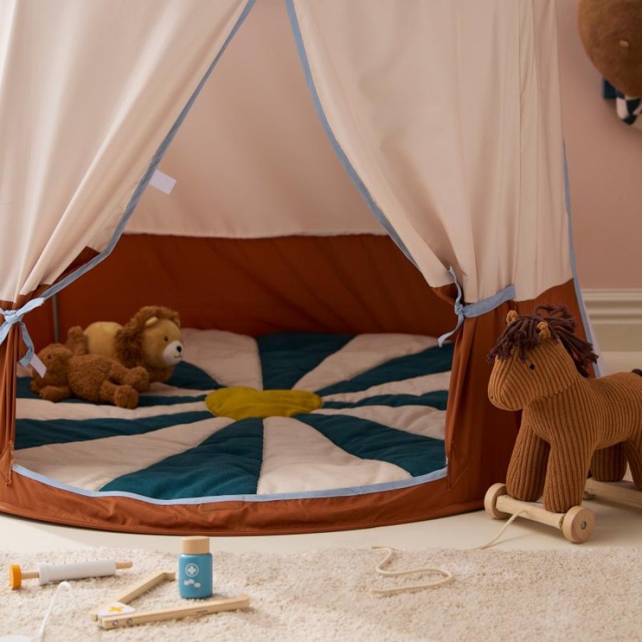 Παιδική Σκηνή Σετ Kids Concept Circus Μπλε 115x115x120εκ.