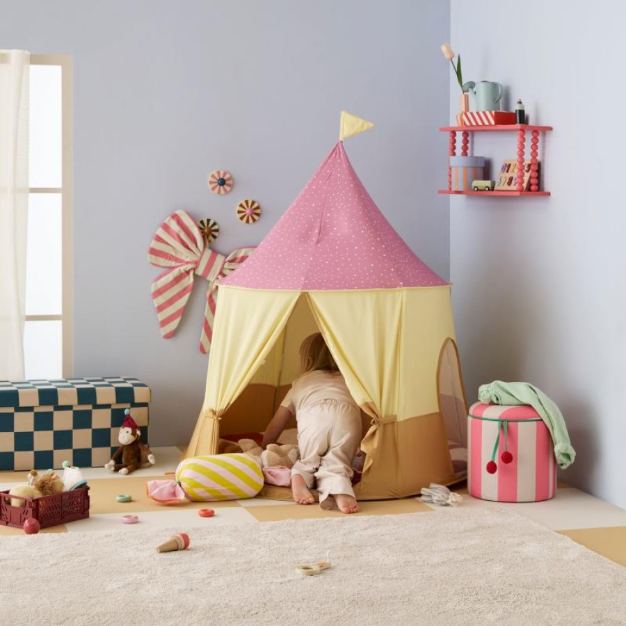 Παιδική Σκηνή Σετ Kids Concept Circus Ροζ 115x115x120εκ.