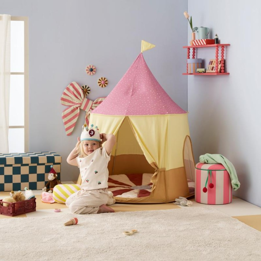 Παιδική Σκηνή Σετ Kids Concept Circus Ροζ 115x115x120εκ.