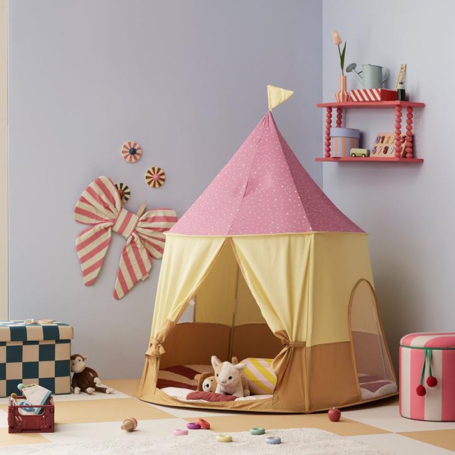Παιδική Σκηνή Σετ Kids Concept Circus Ροζ 115x115x120εκ.