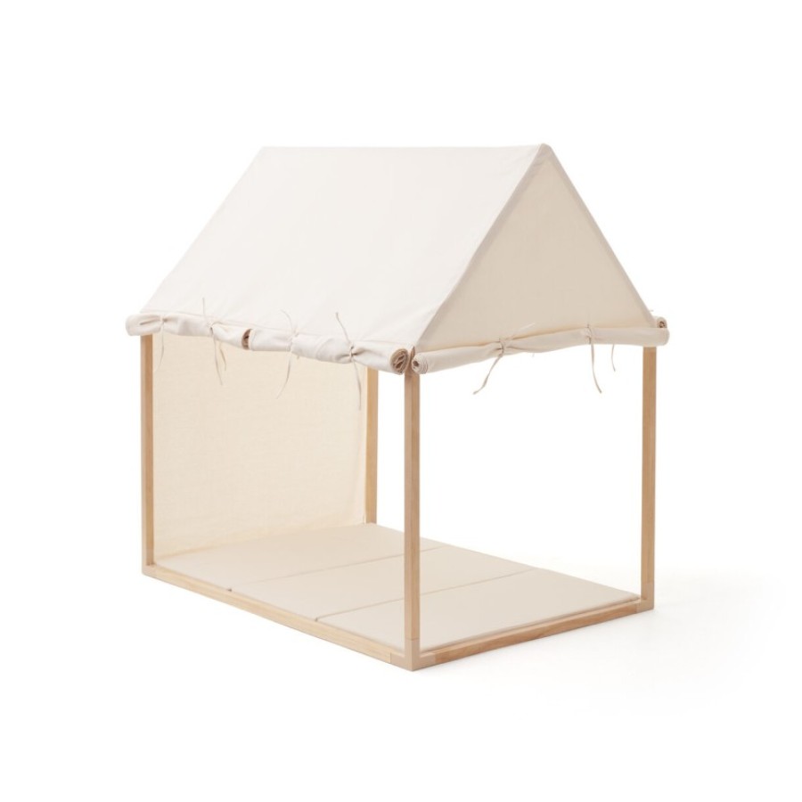 Ξύλινο Σπιτάκι Montessori Λευκό / Φυσικό Ξύλο Kids Concept