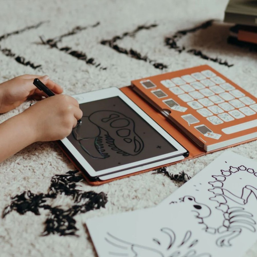 60 Κάρτες για τα Mini Tablet Ζωγραφικής Kidwolf Kidydraw με Θέμα Δεινόσαυροι & Γαλαξίας